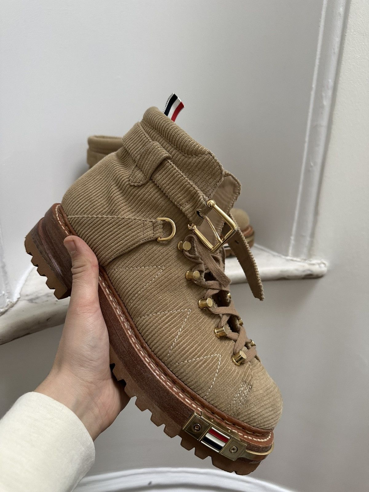 Thom Browne Corduroy Hiking Boot Size US 10.5 / EU 43-44 - 1 Thumbnail