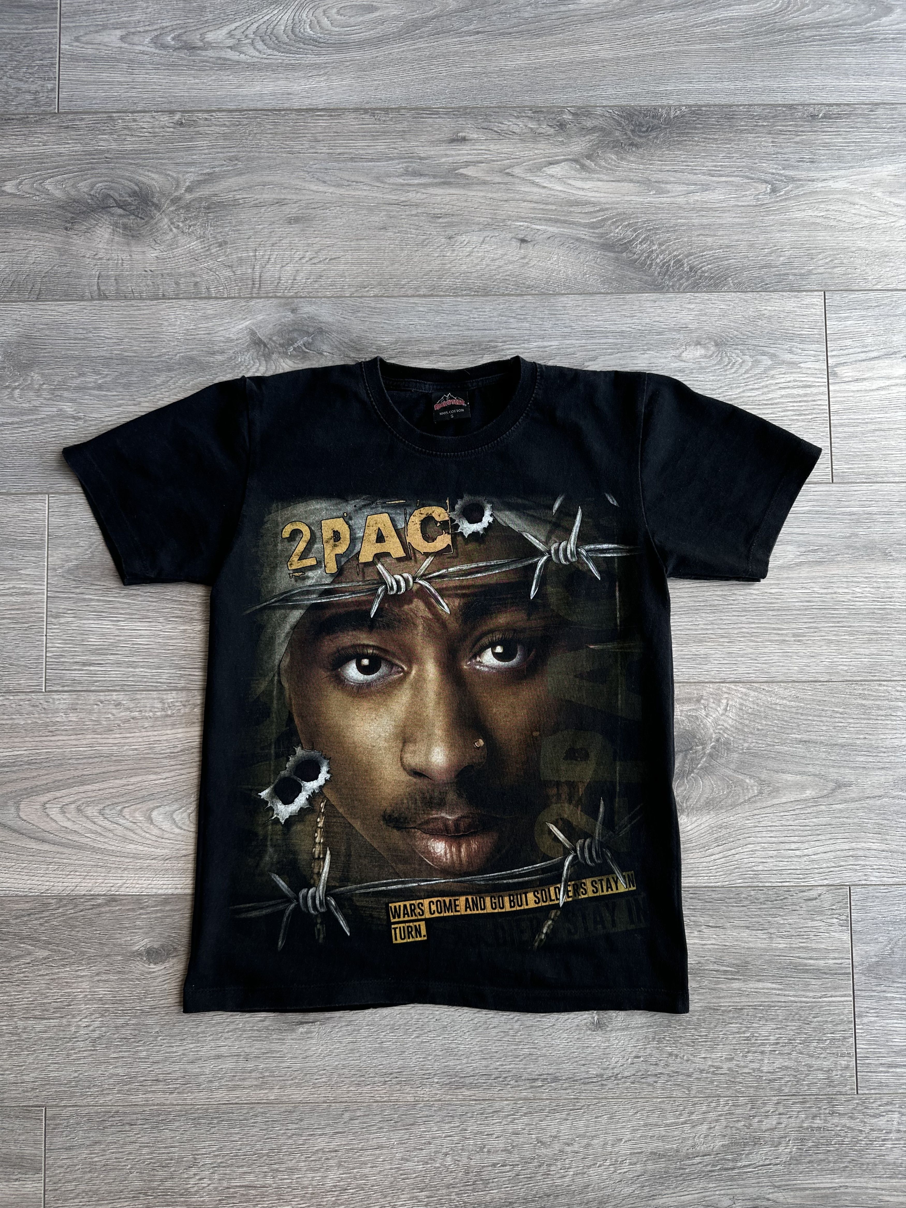 Band Tees Tupac Shakur 2pac t shirt Size US S / EU 44-46 / 1 - 1 Thumbnail
