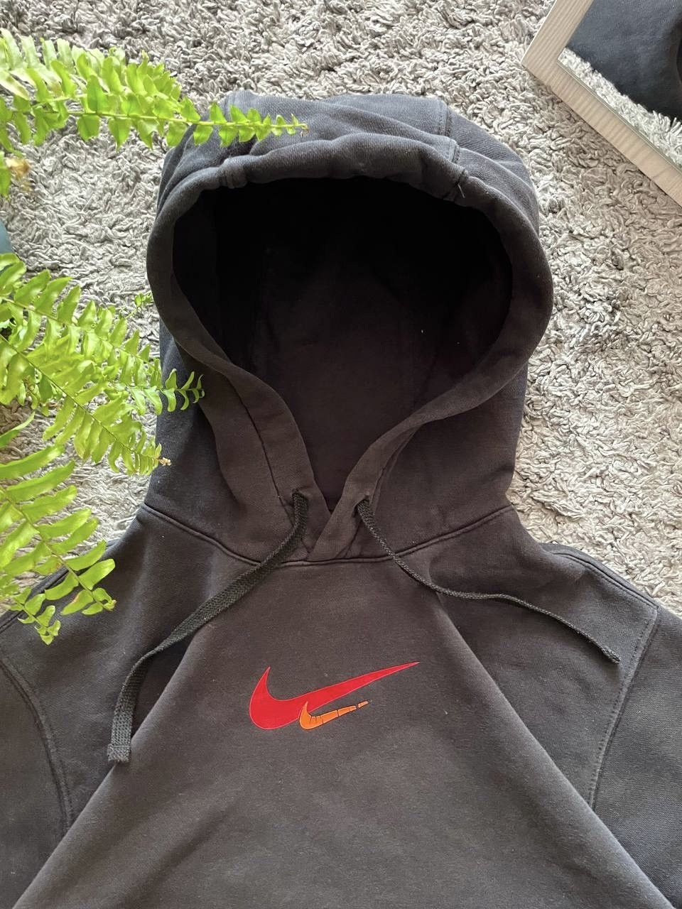 Nike × Vintage Nike Hoodie Streetwear Big Logo Swoosh Drill Nocta Rare Size US S / EU 44-46 / 1 - 16 Thumbnail