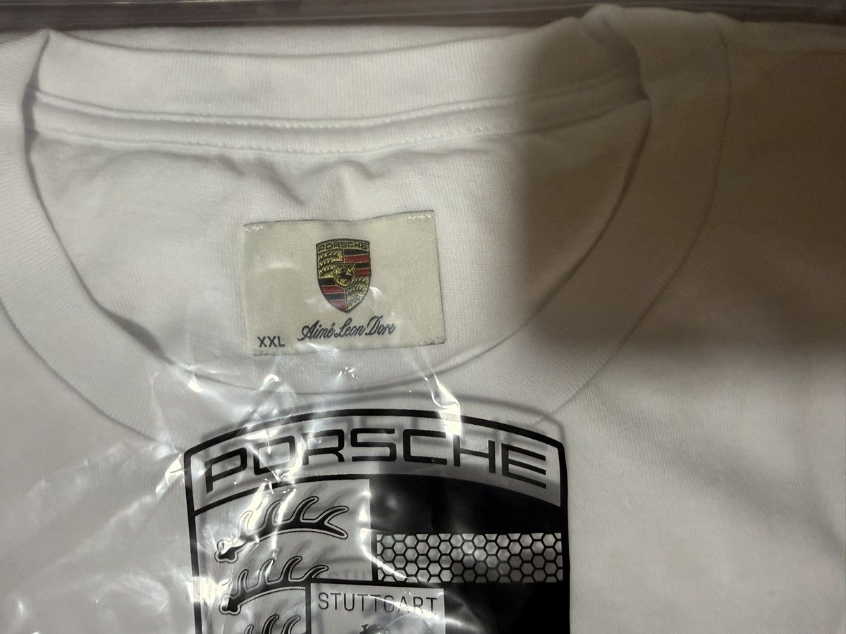 Aime Leon Dore × Porsche Design Aime Leon Dore ALD / Porsche Fleet Tee XXL Bright White Size US XXL / EU 58 / 5 - 6 Thumbnail