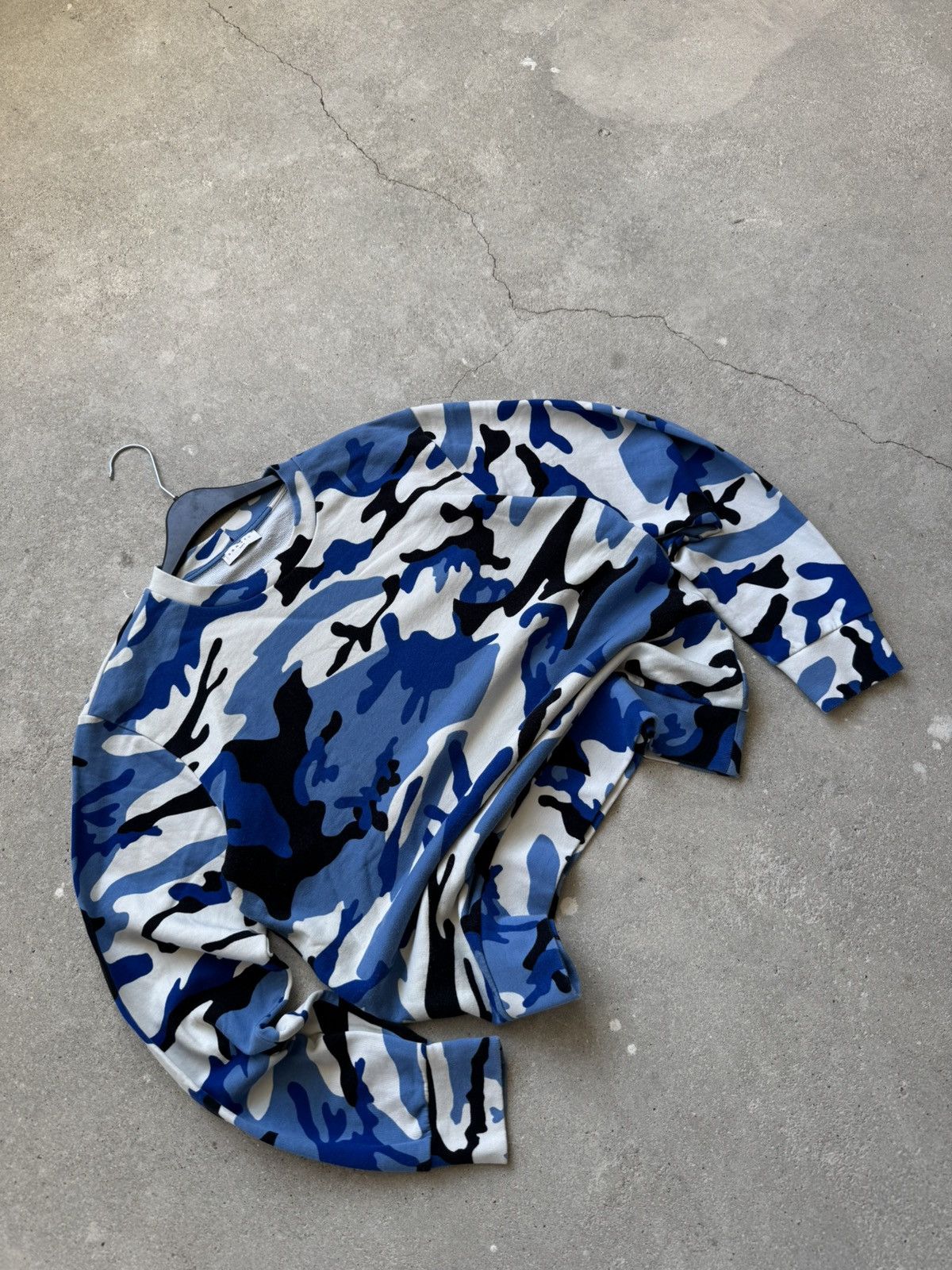 Sandro × Vintage Vintage Sandro Paris Sweatshirt Bape Style Size US S / EU 44-46 / 1 - 2 Thumbnail