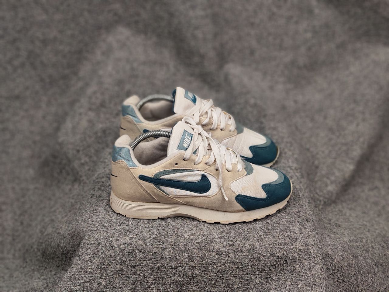 Nike Vintage 96's Nike Outburst White Blue Rare Sneakers Size US 8 / IT 38 - 3 Thumbnail
