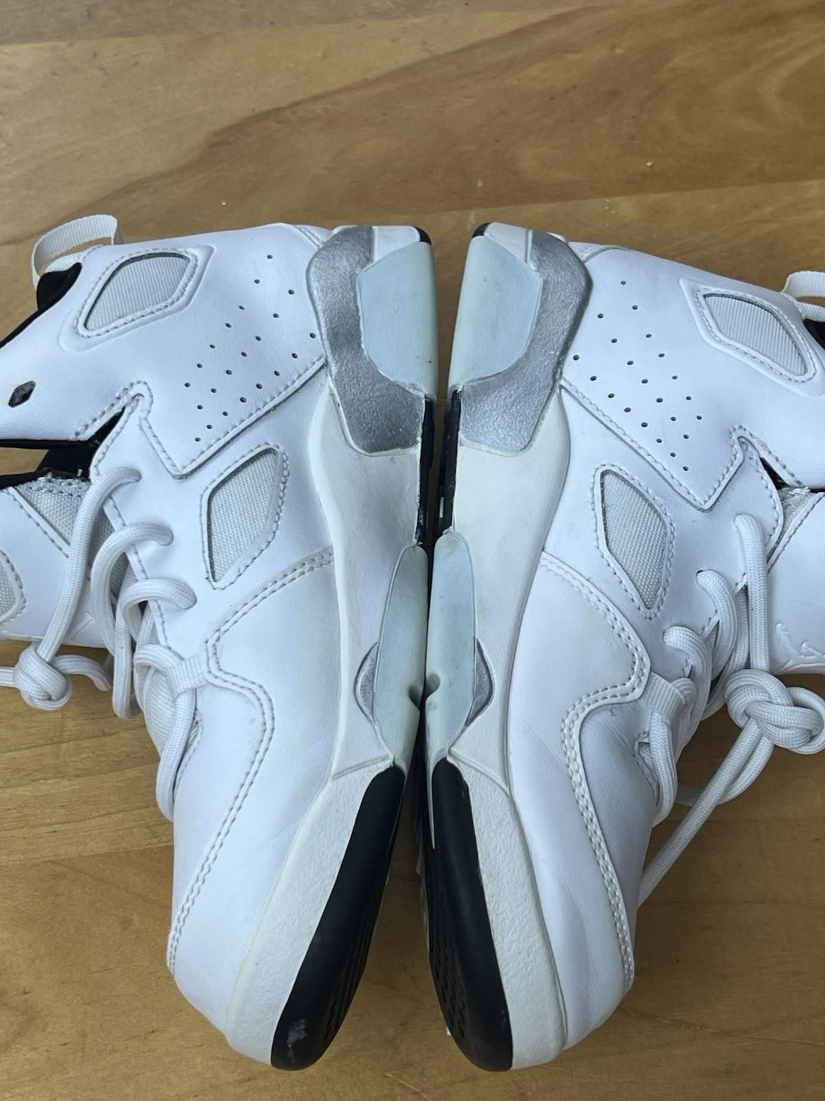 Nike Nike Jordan Flight Club 91 "White Metallic Silver" Size 2.5y Size ONE SIZE - 8 Thumbnail