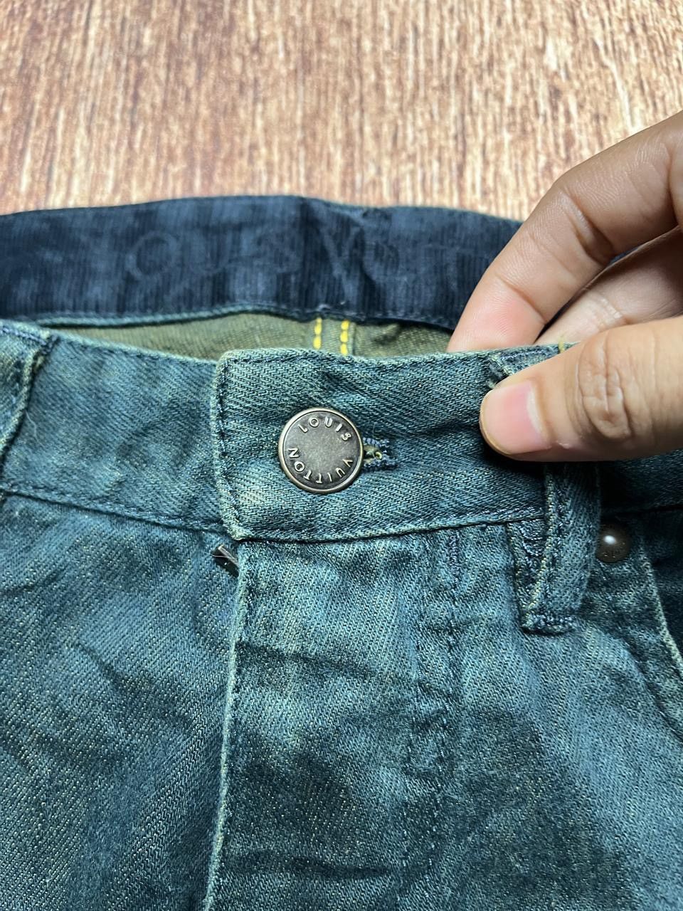 Louis Vuitton Vintage Louis vuitton denim pants Size US 29 - 7 Thumbnail