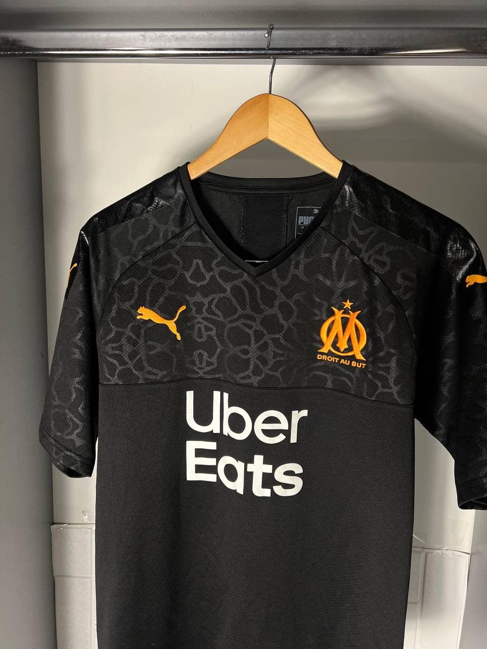 Puma VINTAGE PUMA FC OLYMPIQUE DE MARSEILLE FRANCE SOCCER JERSEY Size US L / EU 52-54 / 3 - 7 Thumbnail
