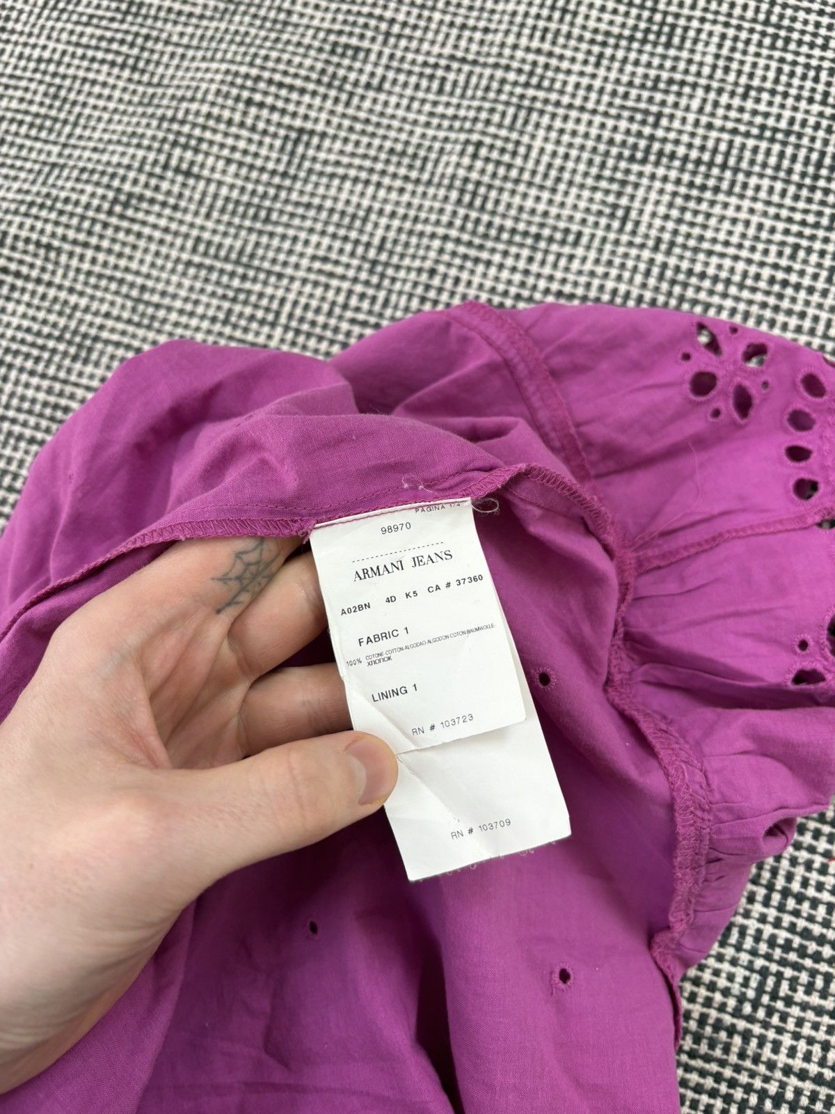 Armani Pink y2k armani jeans vintage dress cute cottagecore Size M / US 6-8 / IT 42-44 - 10 Thumbnail