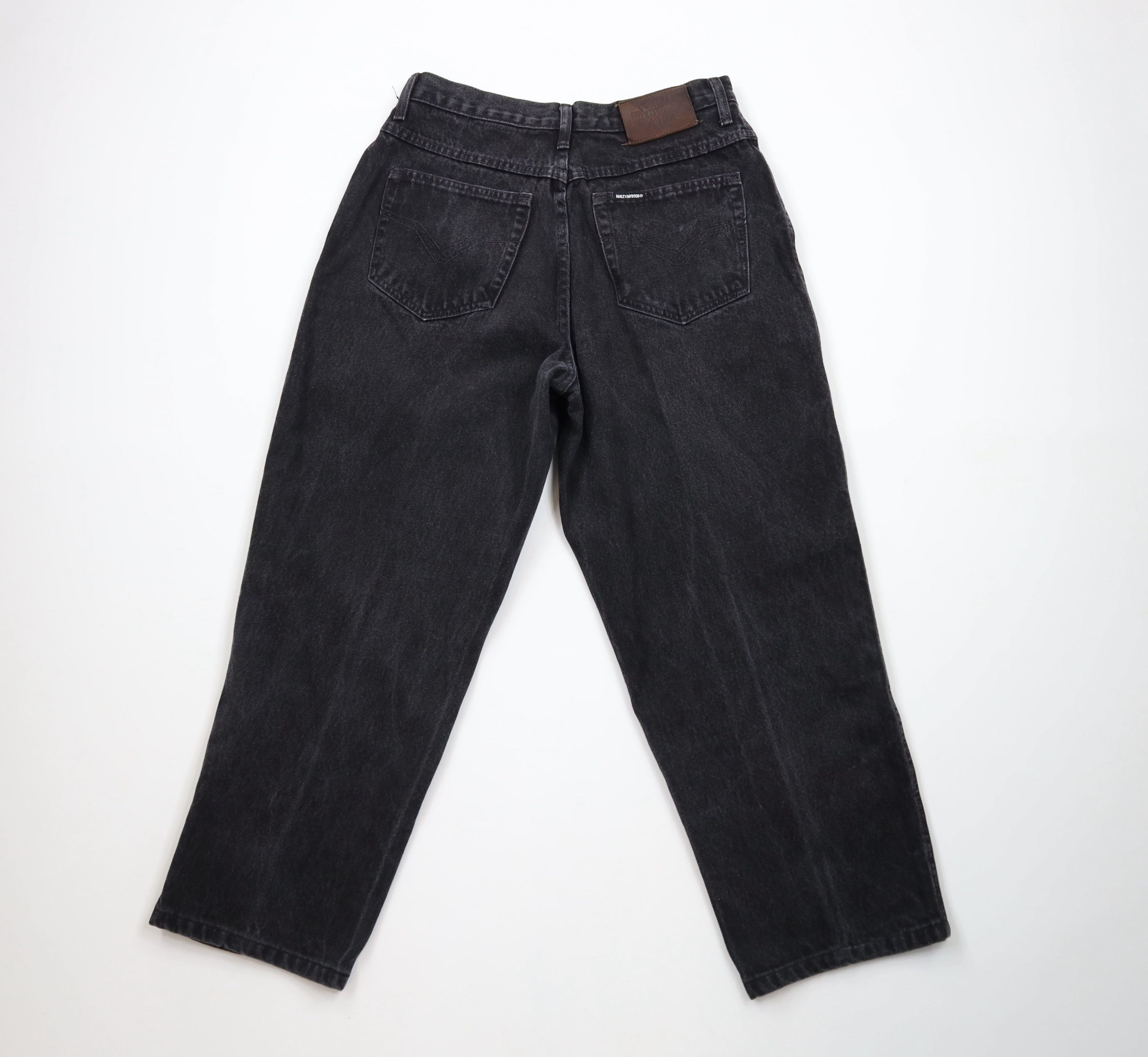 Harley Davidson × Vintage Vintage 90s Harley Davidson Fit Denim Jeans Black USA Size 36" / US 14 / IT 50 - 11 Thumbnail