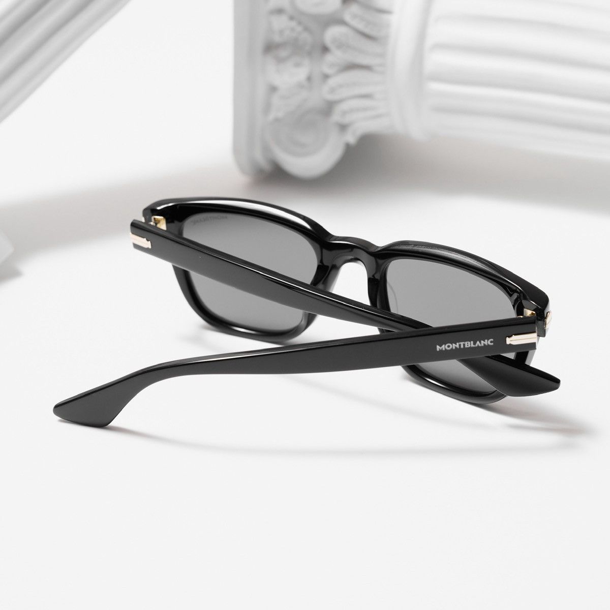 Montblanc MONTBLANC MB0302S 001 SUNGLASSES Size ONE SIZE - 7 Thumbnail