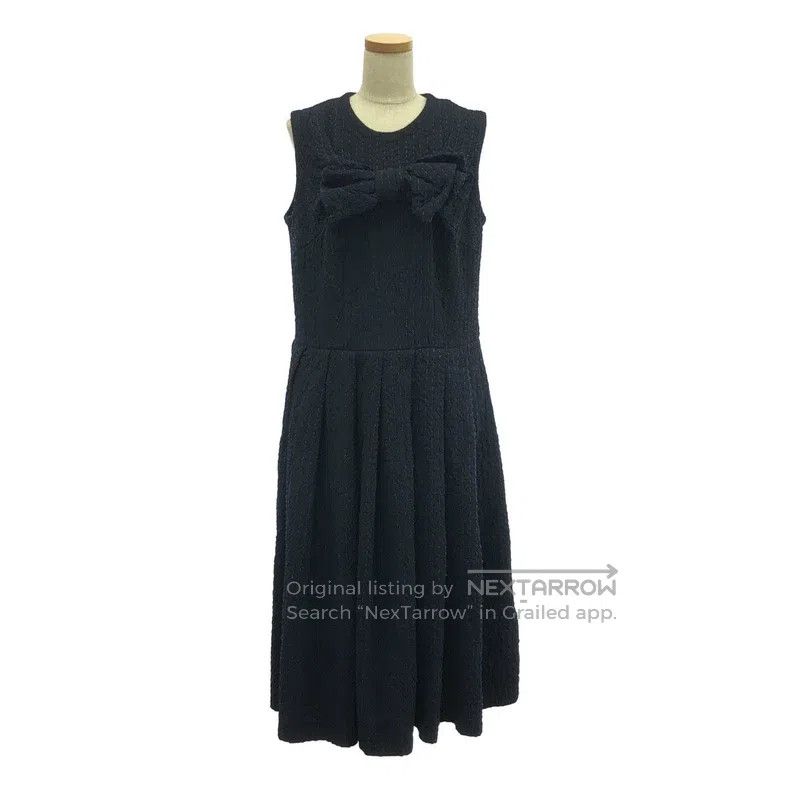 Comme des Garcons Comme Des Garcons Black vintage bow tie stitch design dres Size S / US 4 / IT 40 - 1 Thumbnail