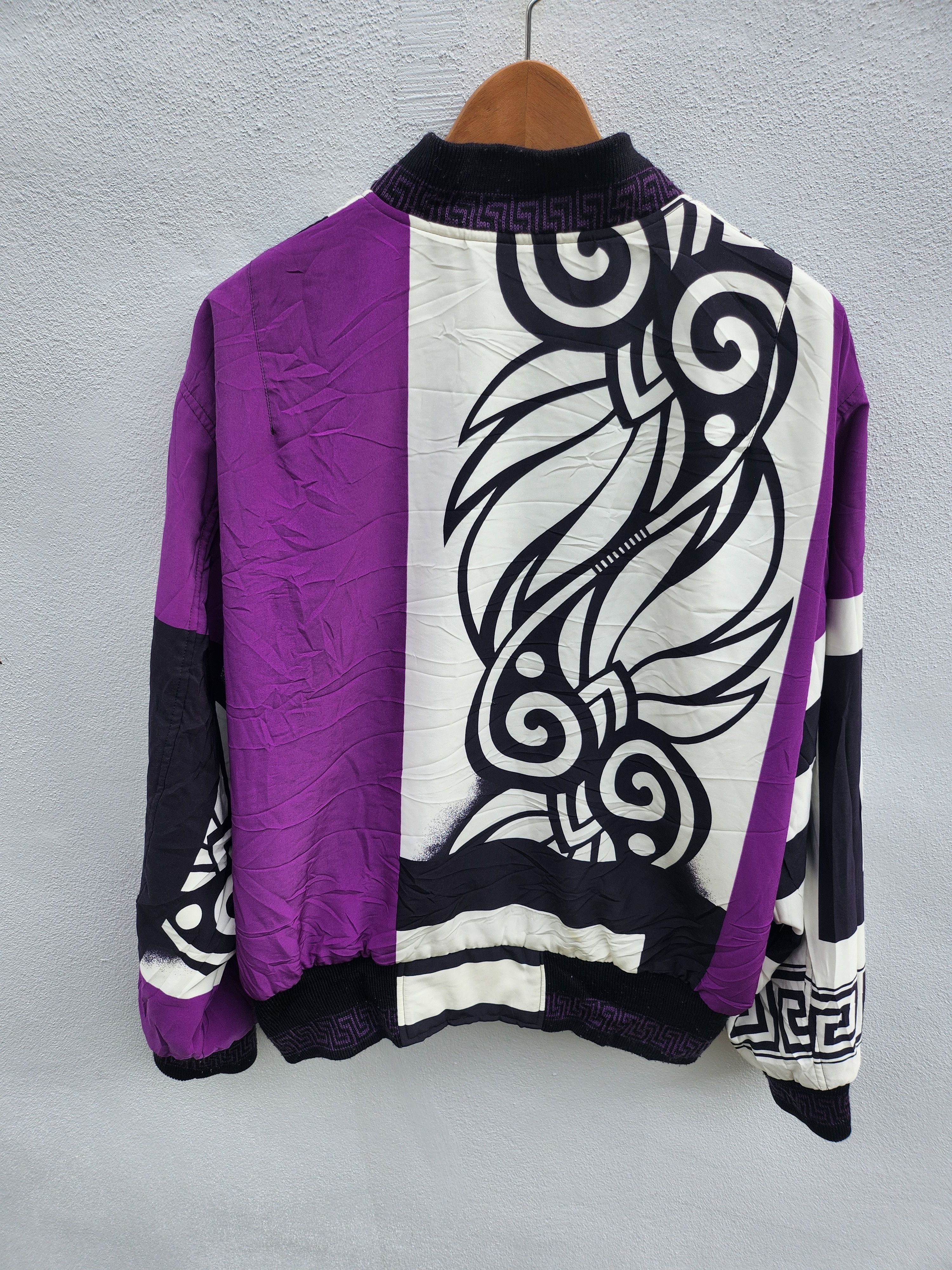 Japanese Brand × Vintage 💥VTG Baroque Royalty Versace Style Astract Jacket Size US L / EU 52-54 / 3 - 7 Thumbnail