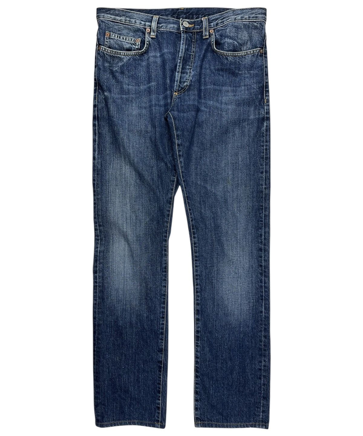 Gucci Gucci x Tom Ford - Zigzag Stitch Design Denim Pants | Grailed