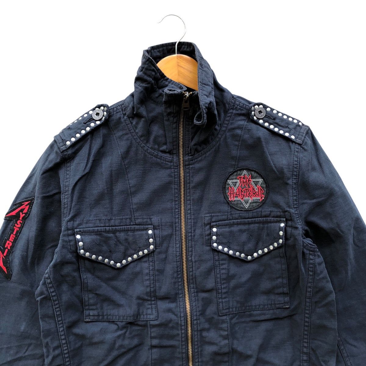 Hysteric Glamour 💥rare💥 vintage HYSTERIC GLAMOUR studded punk rock jacket Size US M / EU 48-50 / 2 - 3 Thumbnail