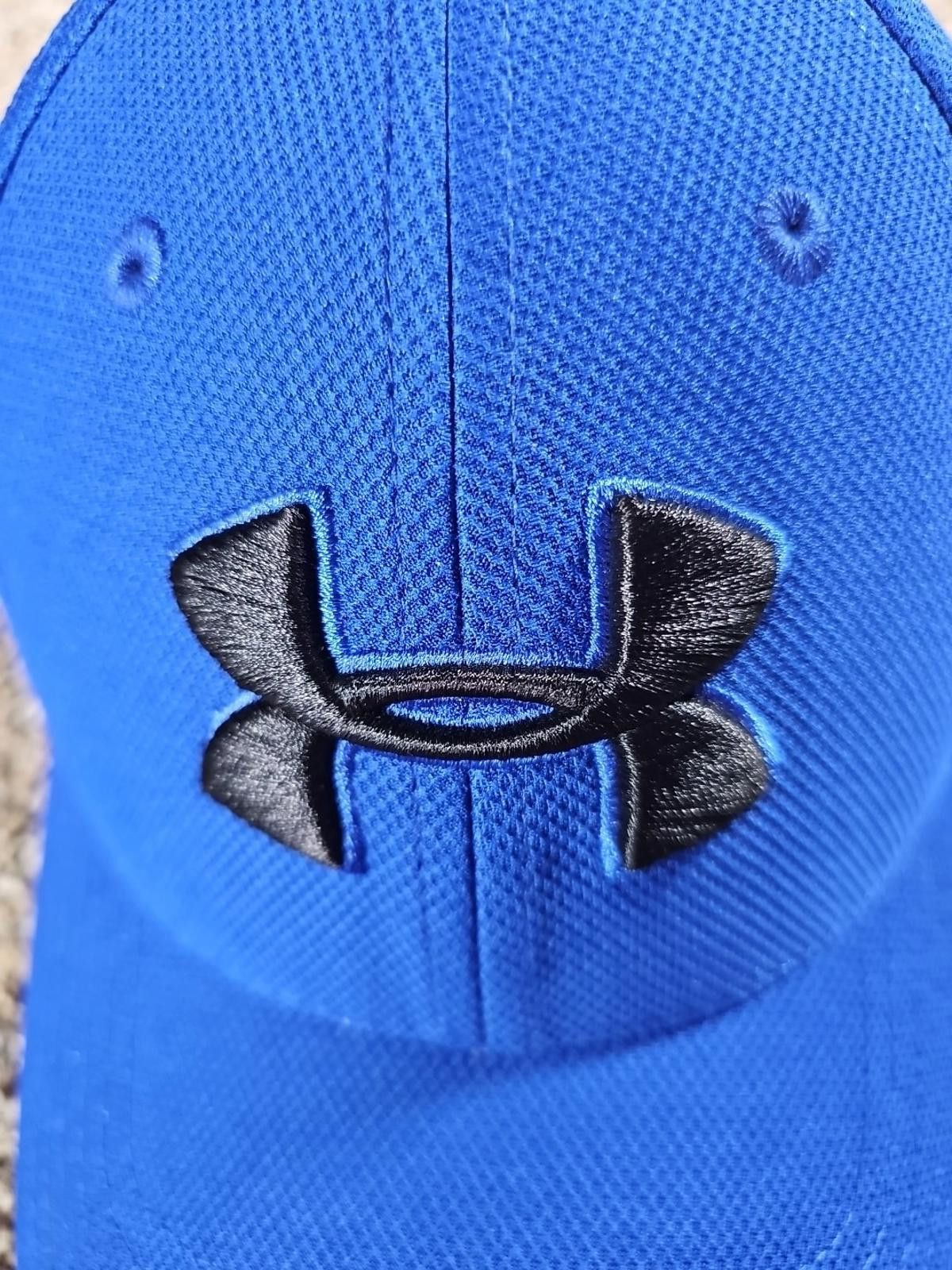 Under Armour Under Armour Blue Fitted Hat L/XL Size ONE SIZE - 3 Thumbnail