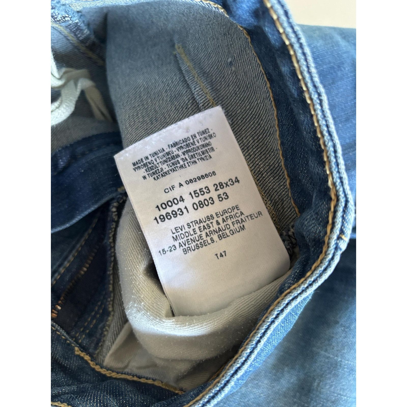 Levi's Vintage Levi's Engineered Jeans: Y2K Twisted Leg Denim 28x34 Size US 28 / EU 44 - 10 Thumbnail