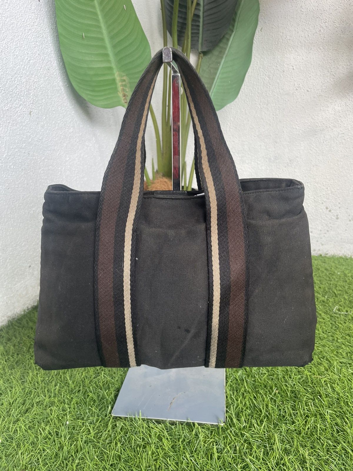 Hermes Authentic HERMES Canvas Tote Bag Size ONE SIZE - 2 Thumbnail