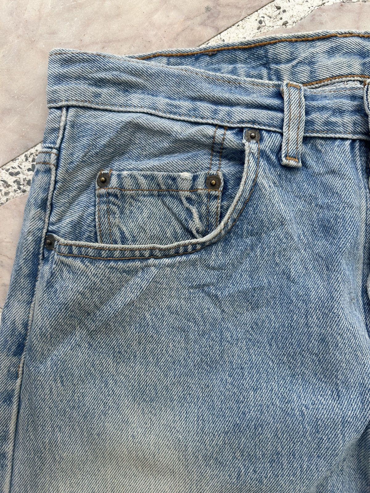 Levi's Levis 501 Patchwork Denim Size US 30 / EU 46 - 7 Thumbnail