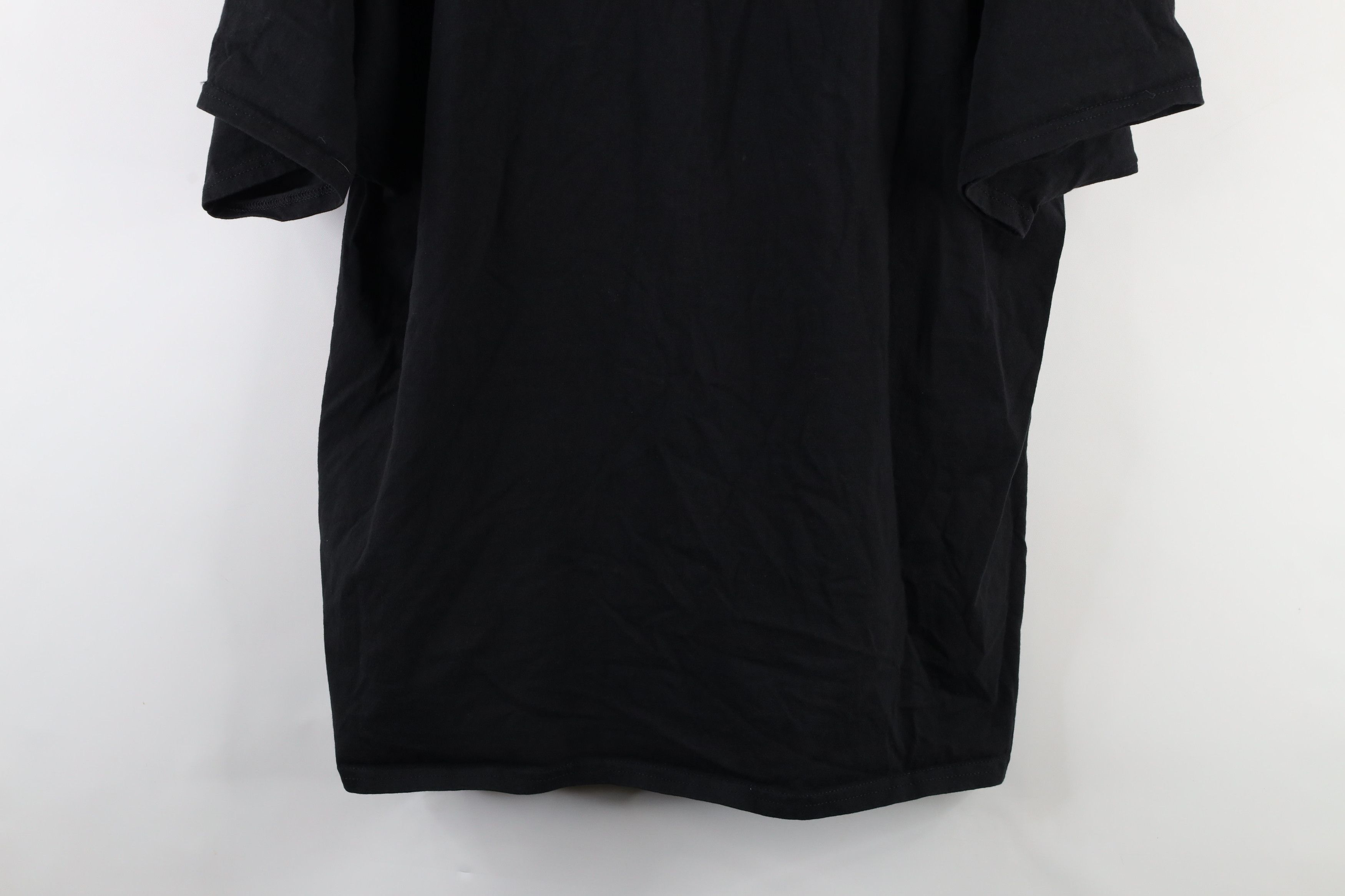 Vintage Vintage 90s Streetwear Short Sleeve T-Shirt Black Cotton Size US XXL / EU 58 / 5 - 3 Thumbnail