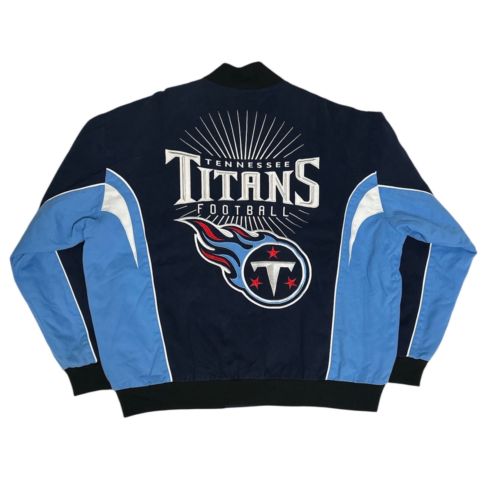 G-III Vintage G-III NFL Tennessee Titans Varsity Jacket Size US XXL / EU 58 / 5 - 2 Thumbnail