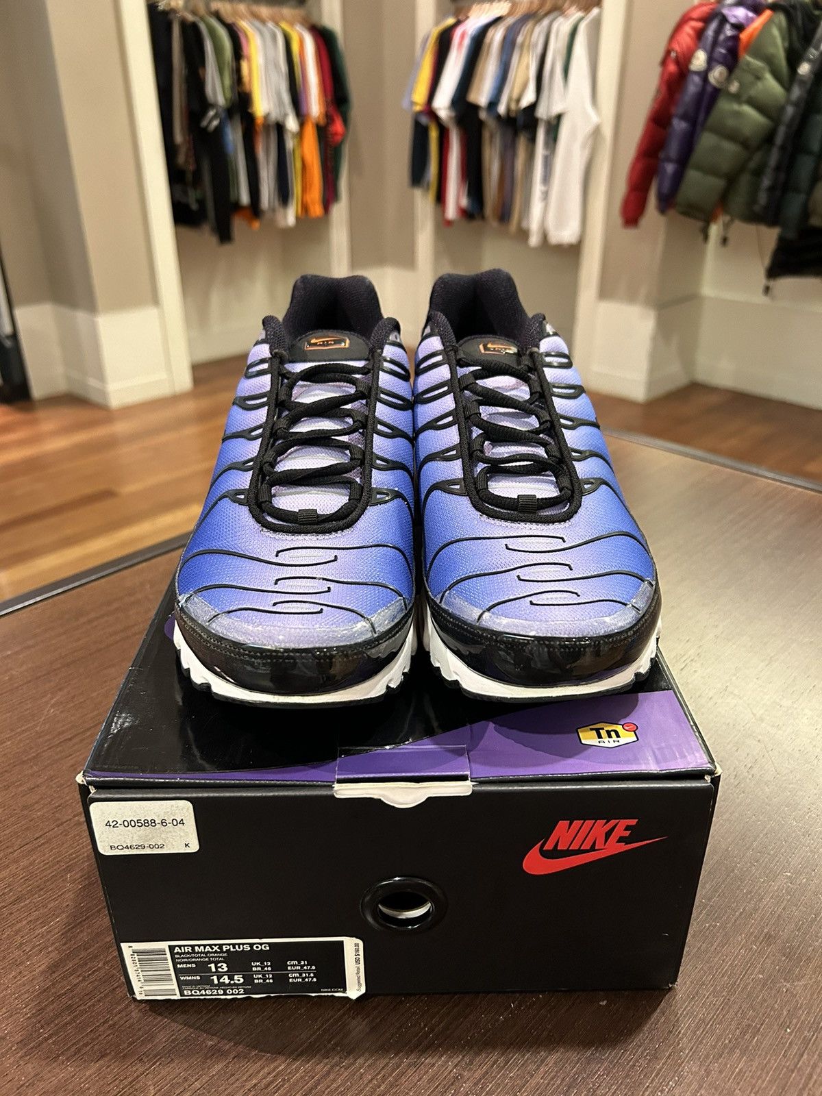 Nike Nike Air Max Plus OG Voltage Purple (2018) Size US 13 / EU 46 - 6 Thumbnail