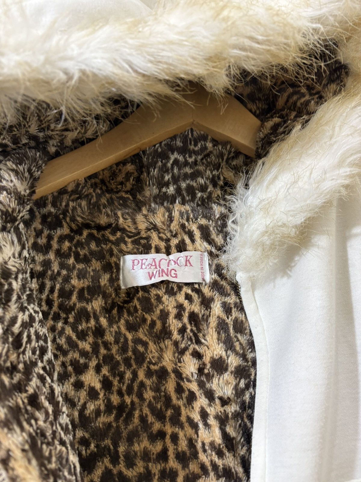Number (N)ine 2000s Peacock Japan fur kmrii leophard Y2k style Size US XS / EU 42 / 0 - 5 Thumbnail