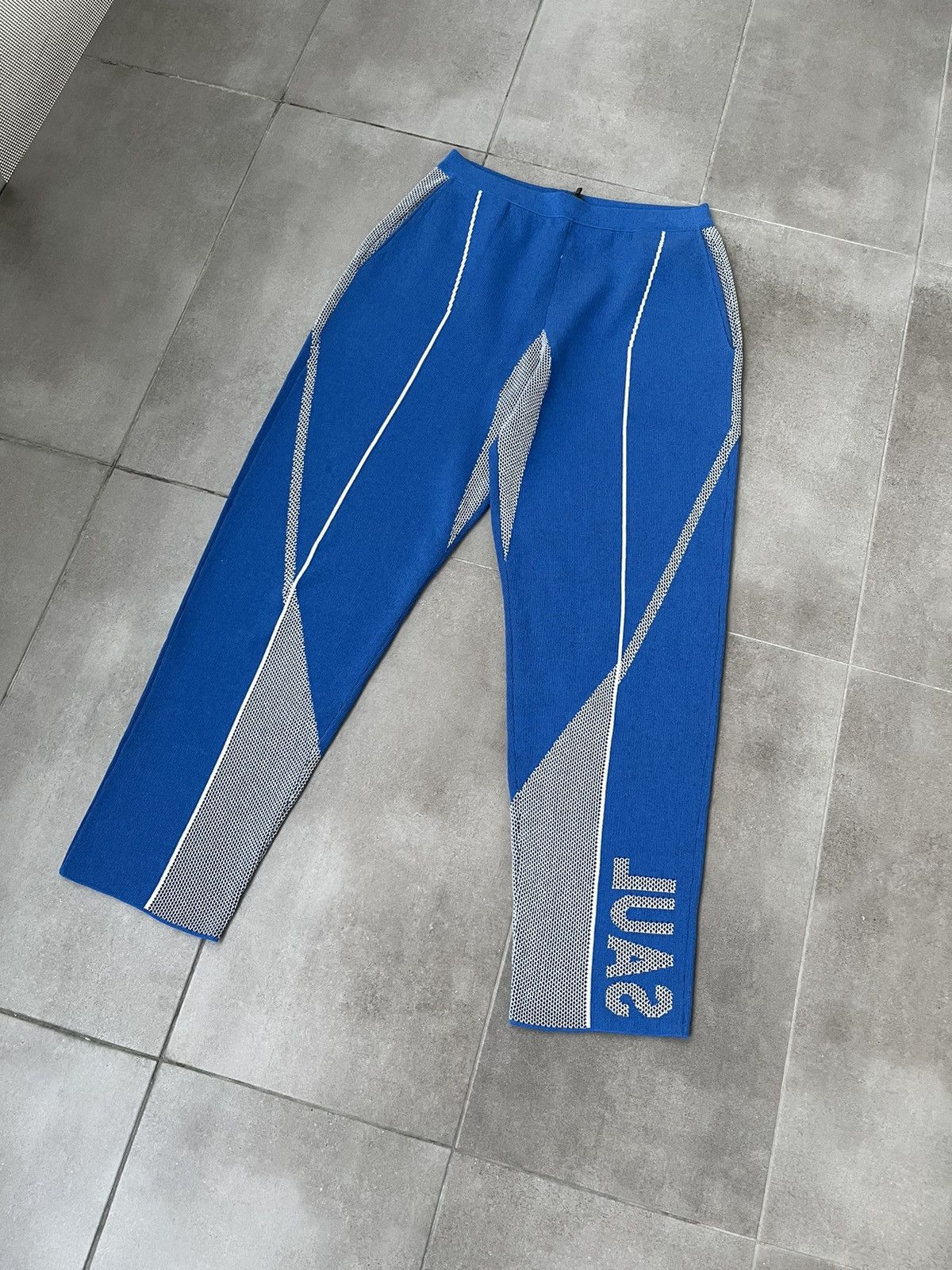 Saul Nash !DS! SS23 Saul Nash Logo Electric Blue Pants Size US 32 / EU 48 - 7 Thumbnail