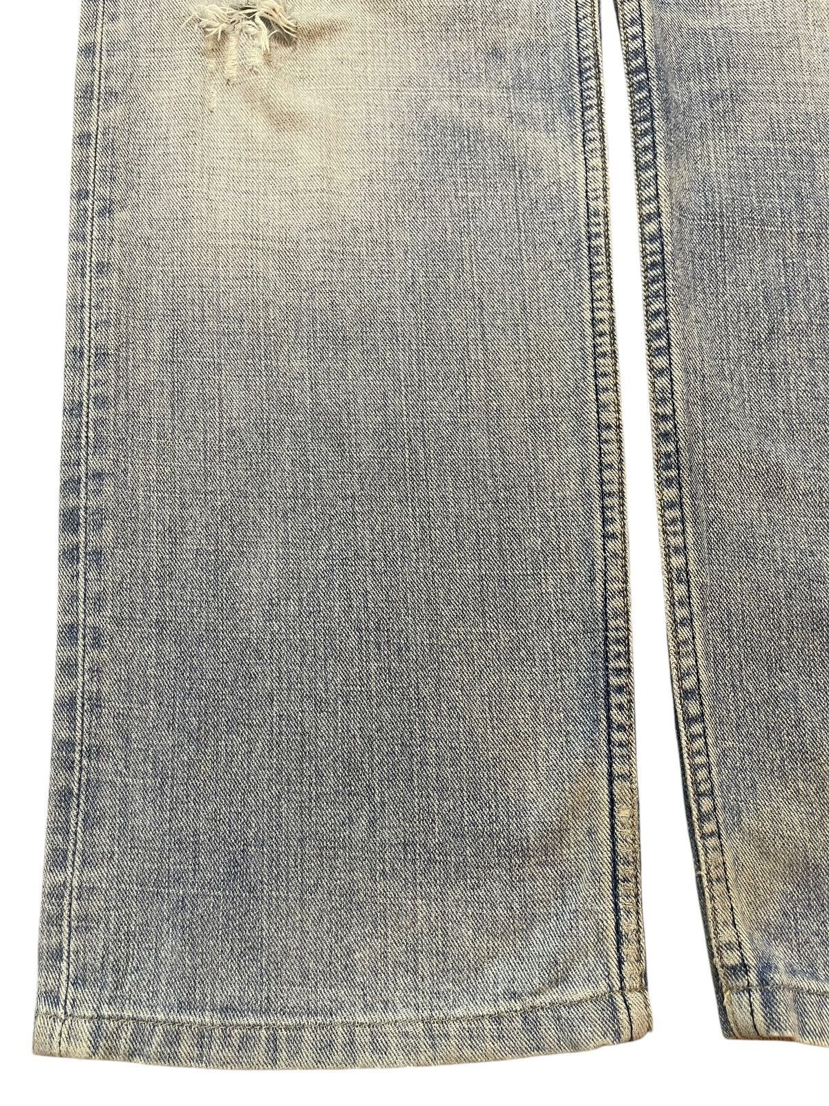 Levi's Vintage 90s Levis Blue Faded Wash Distress Baggy Jeans Size US 32 / EU 48 - 7 Thumbnail