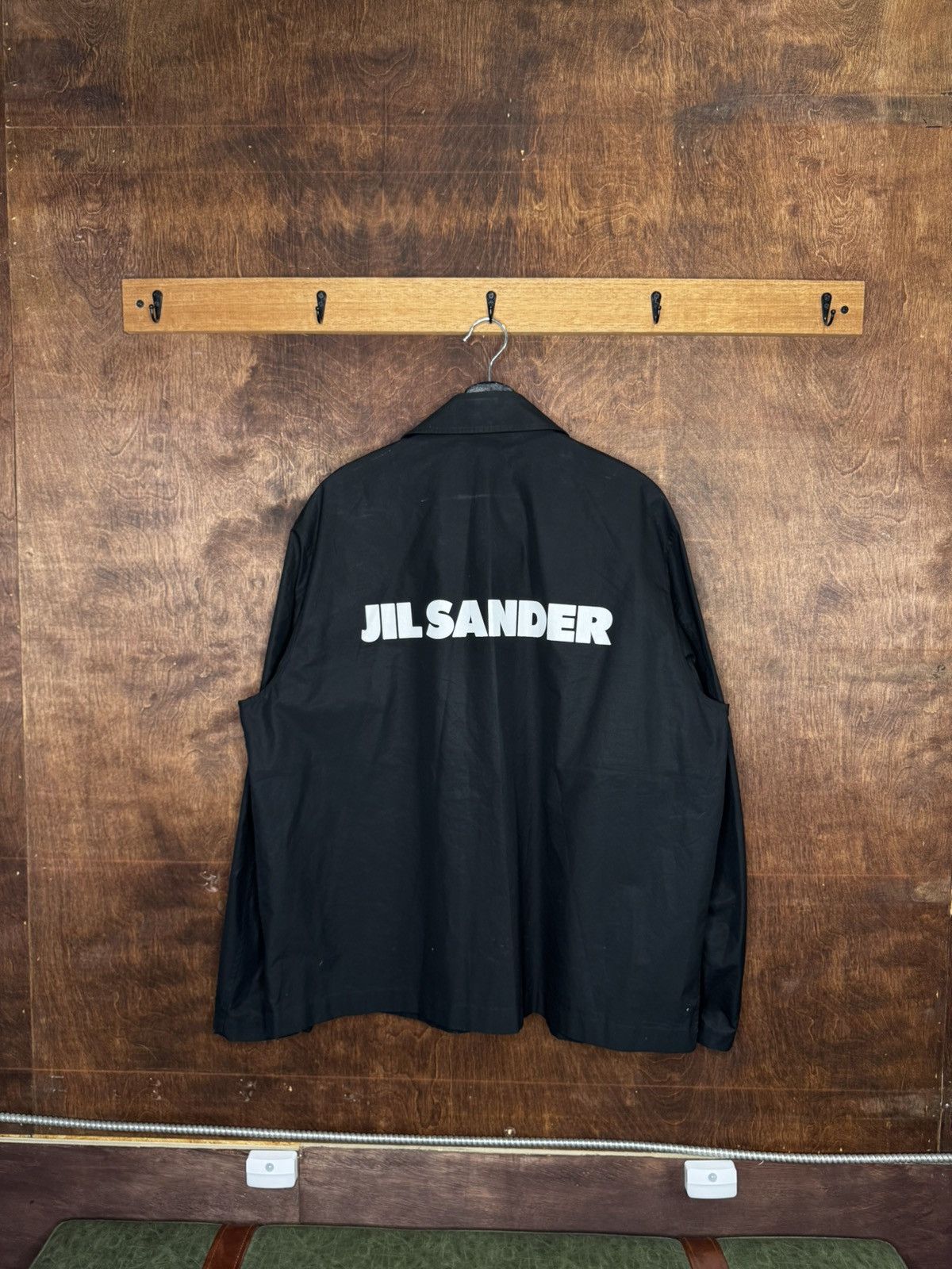 Jil Sander Jil Sander Logo Coach Jacket Size US M / EU 48-50 / 2 - 1 Thumbnail