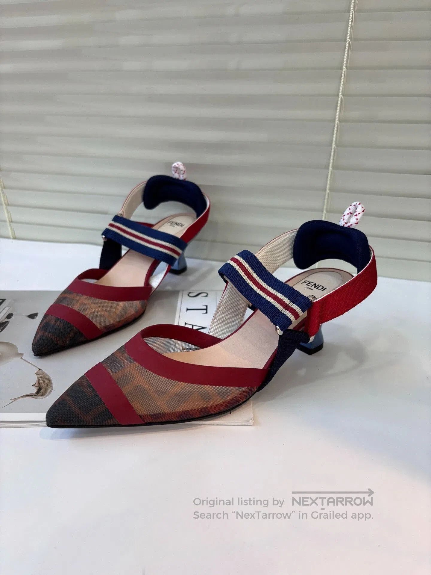 Fendi Fendi Red. Size US 5 / IT 35 - 3 Thumbnail