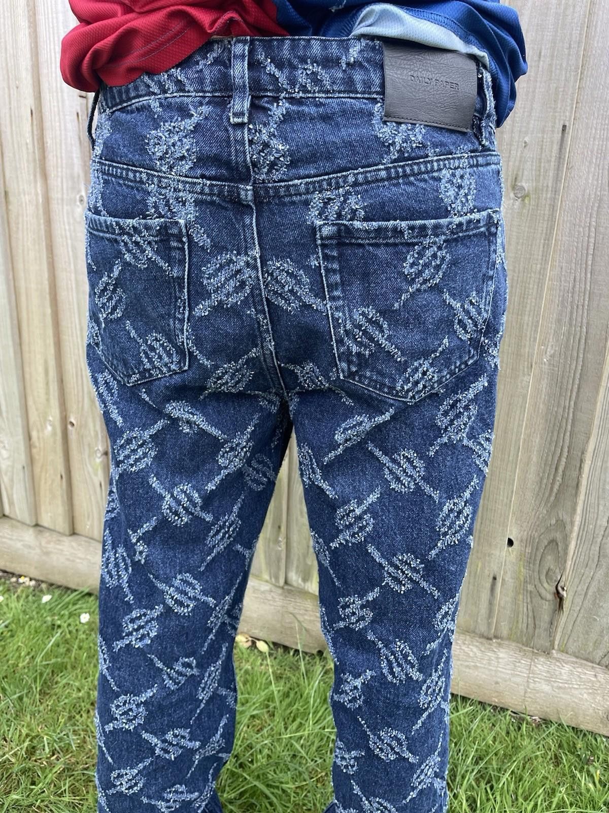 Daily Paper Daily Paper Monogram Jeans W34 L30 Size 34" / US 12 / IT 48 - 5 Thumbnail