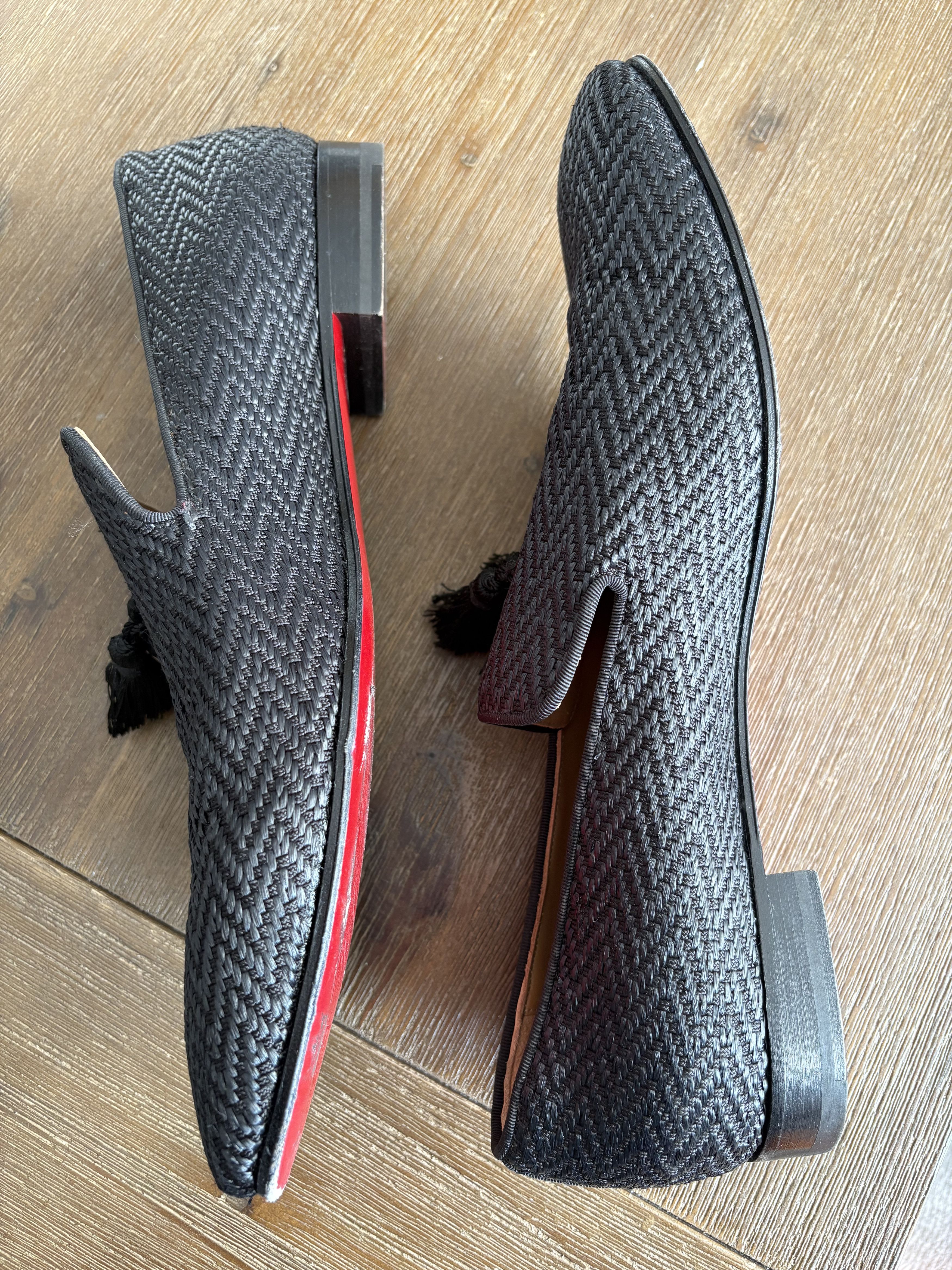 Christian Louboutin Officialito Zigzag Moccasins Size US 13 / EU 46 - 3 Thumbnail