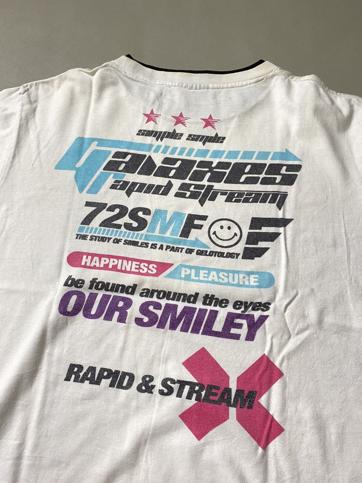 Beauty Beast × Hysteric Glamour × If Six Was Nine Y2K Home Boys Rapid Stream Poem Tshirt Size US L / EU 52-54 / 3 - 6 Thumbnail