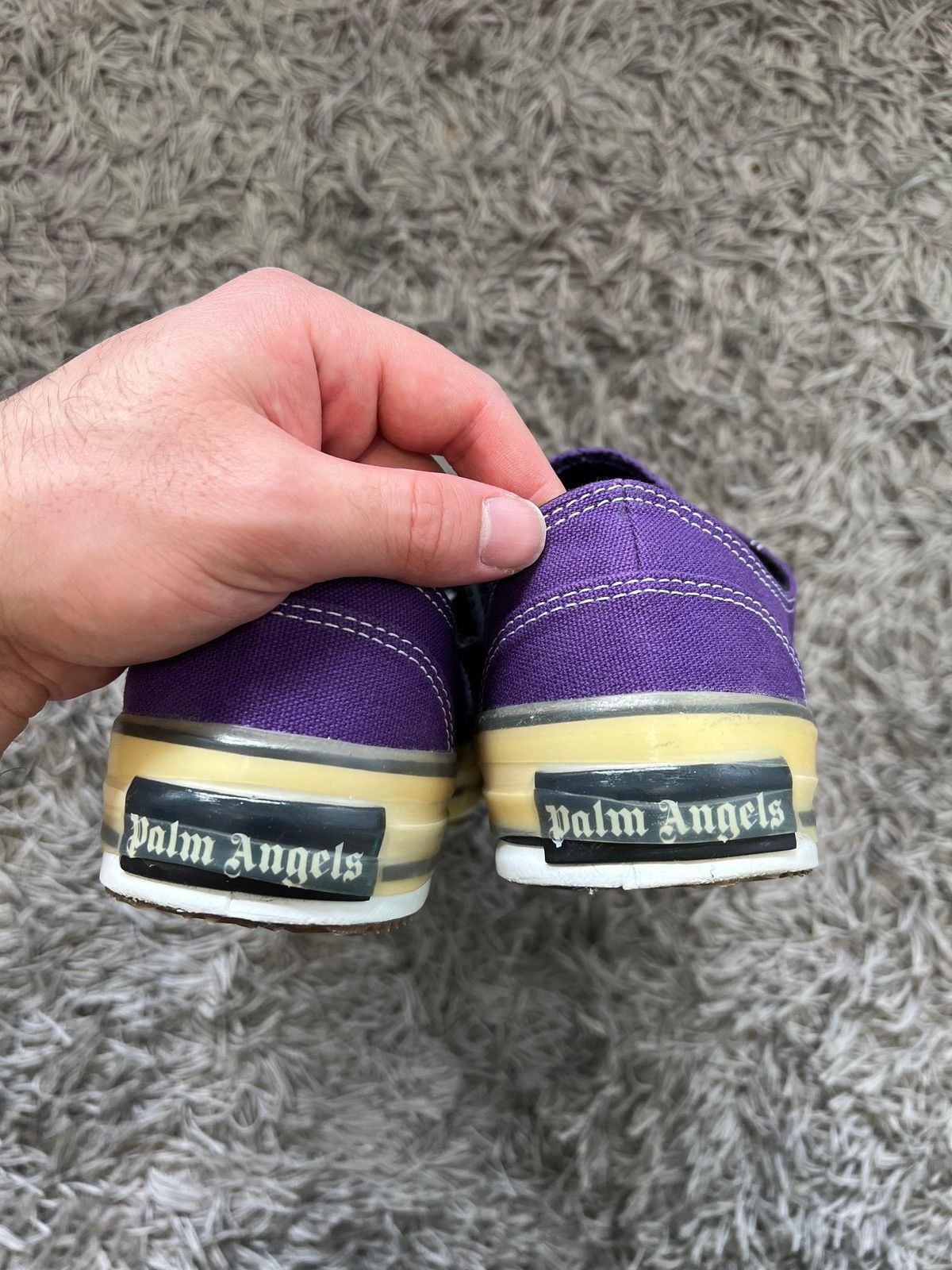 Palm Angels Palm Angels Vulcanized sneakers Size US 8.5 / EU 41-42 - 2 Thumbnail