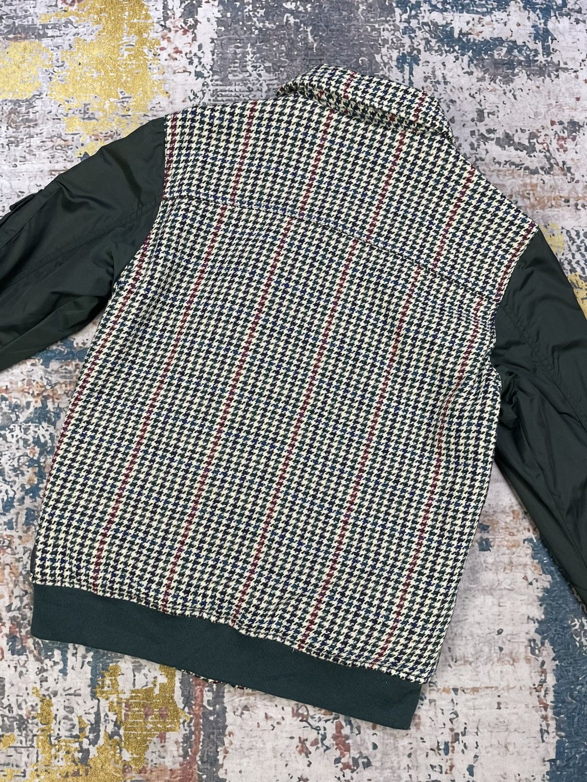 Scotch & Soda Scotch & Soda Houndstooth Boa Bomber Jacket Size US S / EU 44-46 / 1 - 9 Thumbnail