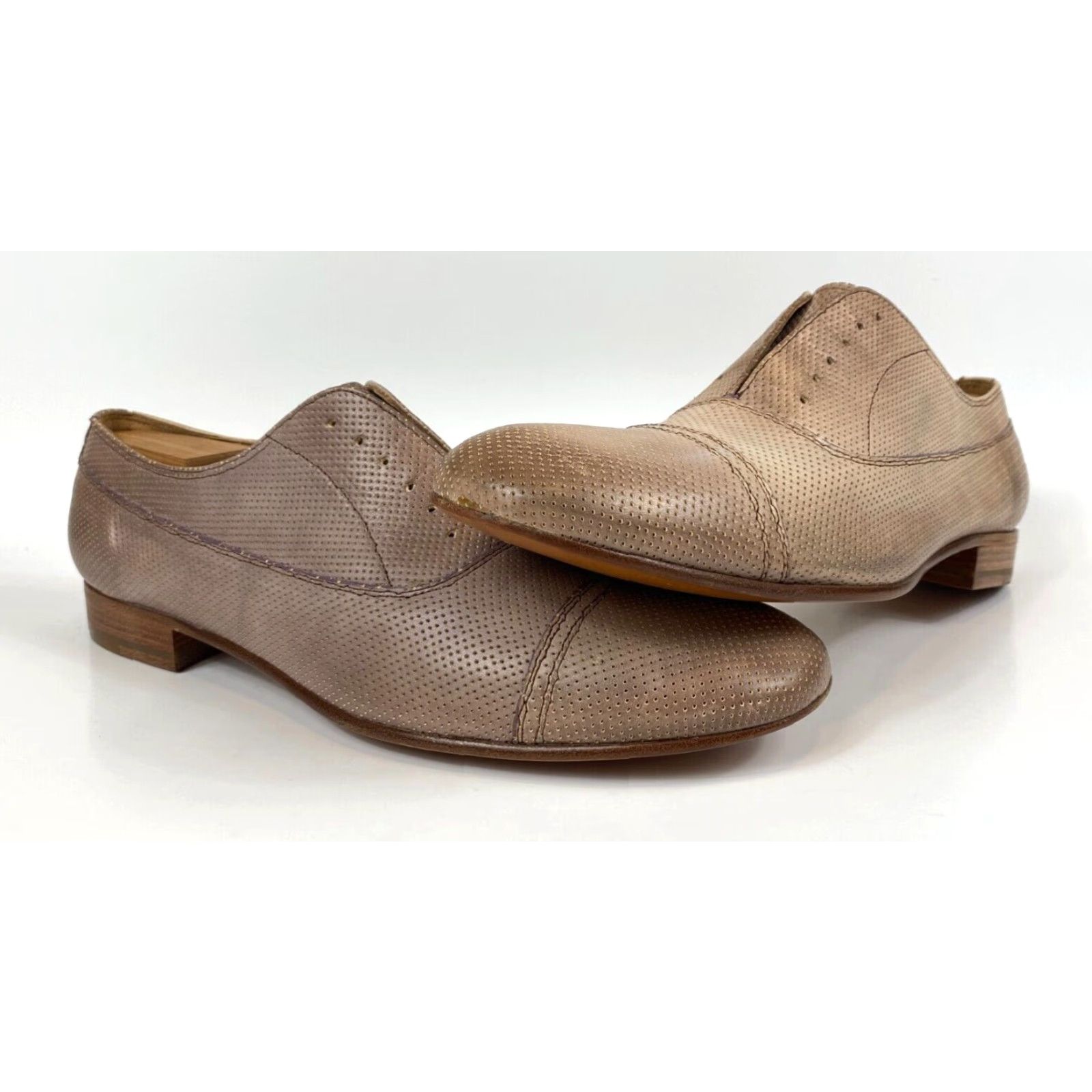 Maison Margiela Maison Martin Margiela Paris Cap Toe Leather Shoes Made in Italy Sz EU 44 US 11 Size ONE SIZE - 2 Thumbnail