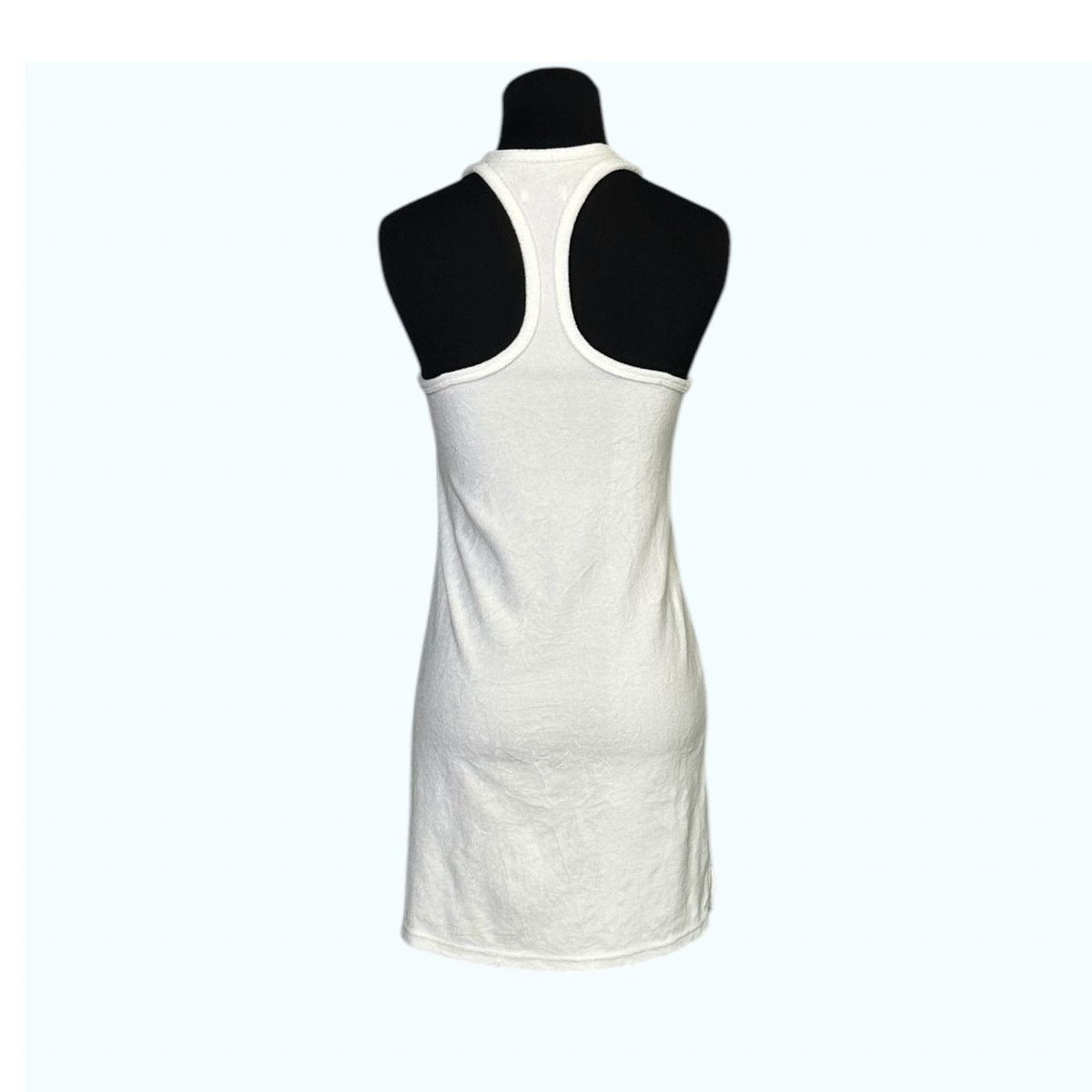 TNA TNA white racer back terry cloth mini dress size 2XS Size XXS / US 00 / IT 34 - 8 Thumbnail