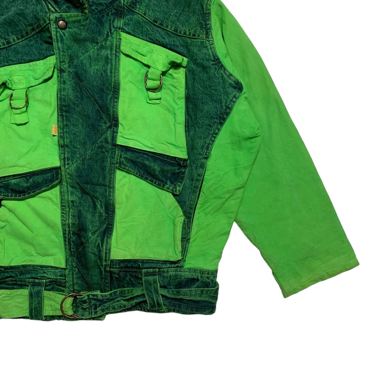 Other Nice Design FBI Multipocket Denim Jacket Made In France Size US L / EU 52-54 / 3 - 3 Thumbnail