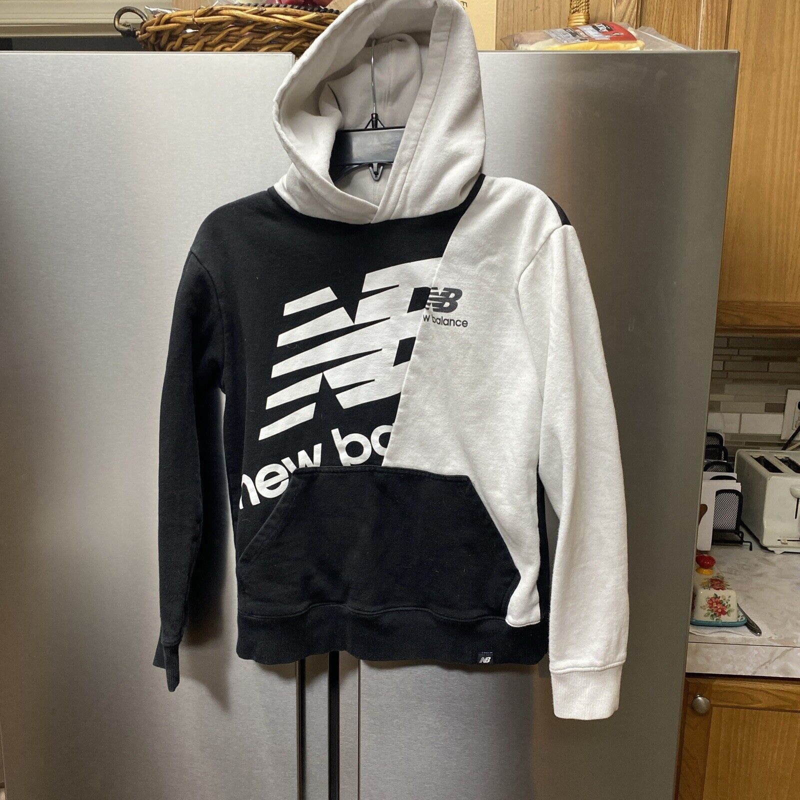 New Balance New Balance Hoodie Boys Large 14 16 PulloverDistressedCotton Grailed