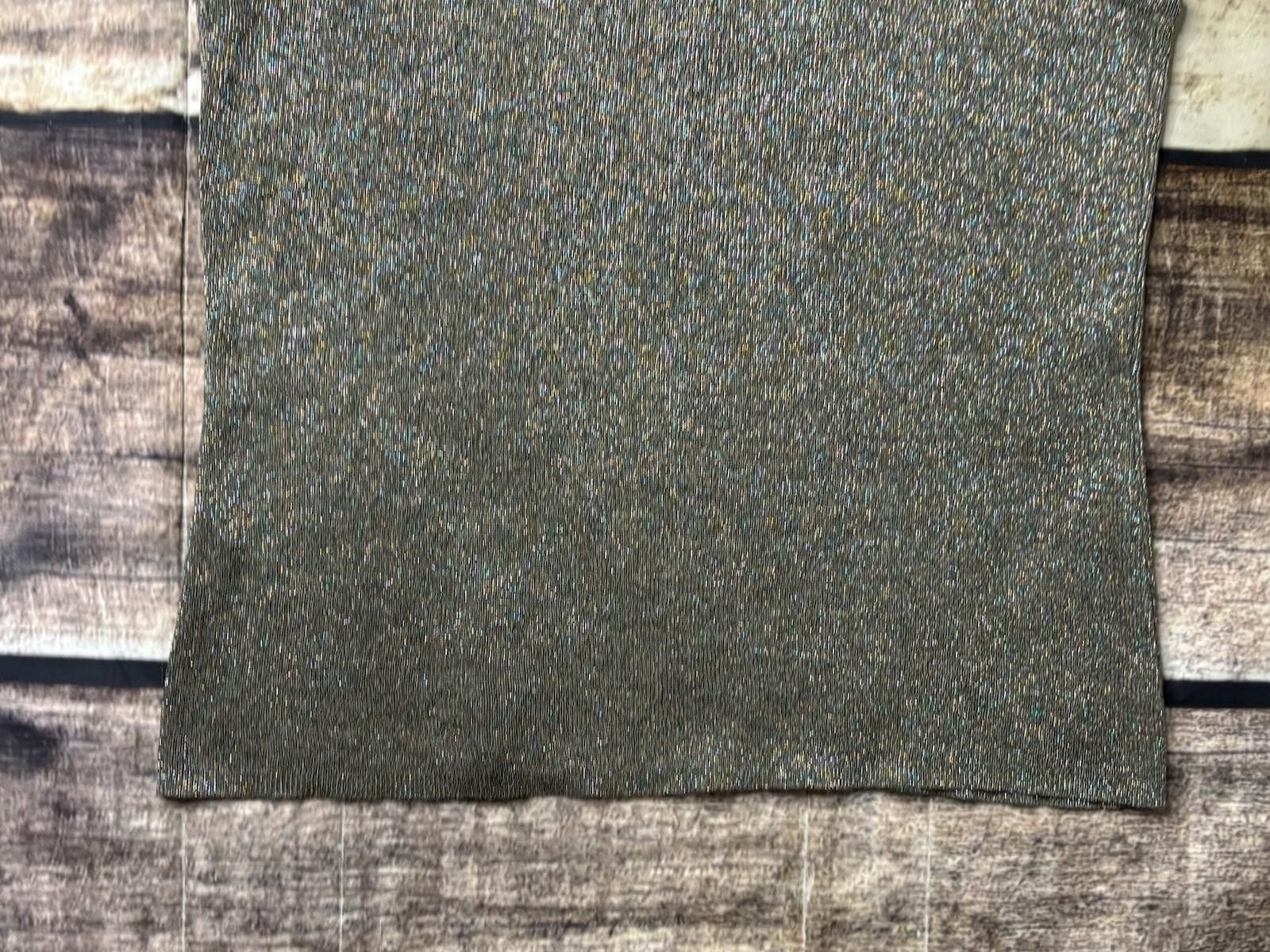 Joseph Abboud VTG Joesph A Top Women's Small Silk Confetti Metallic Size S / US 4 / IT 40 - 10 Thumbnail