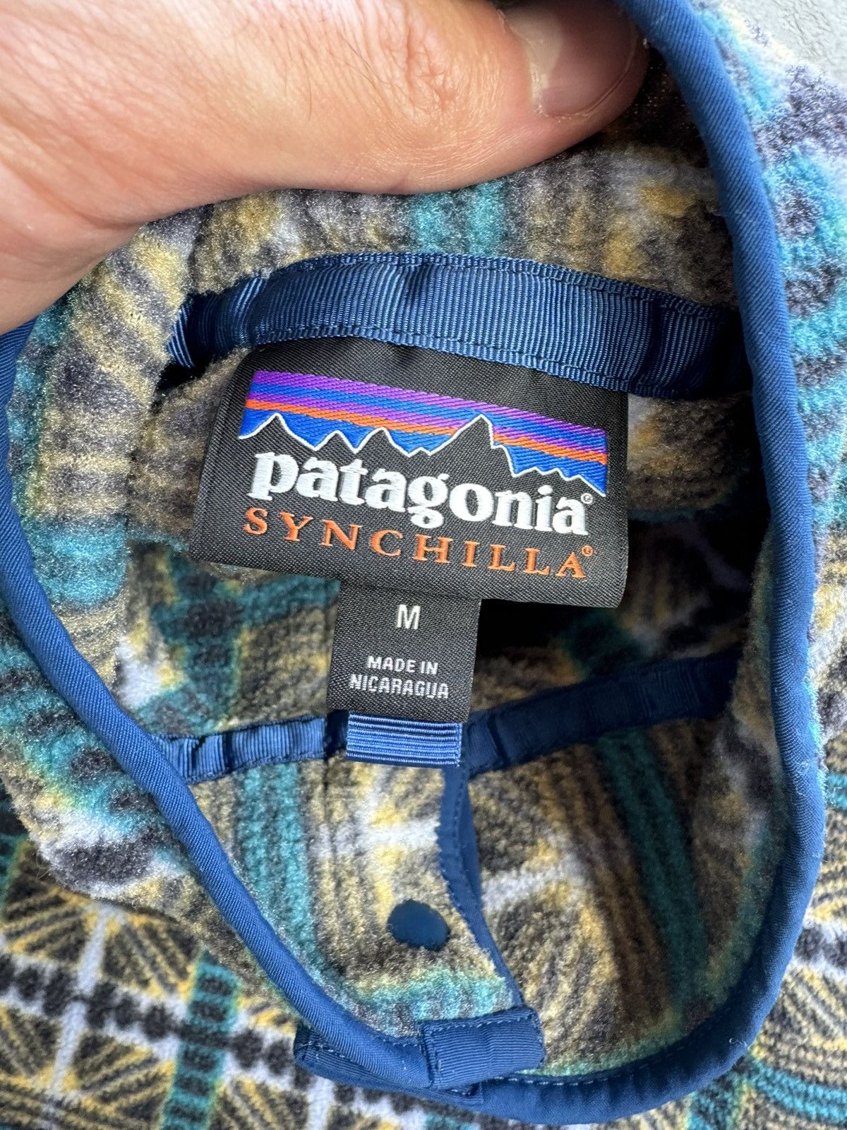 Patagonia × Vintage Patagonia Lightweight Synchilla Snap Size US M / EU 48-50 / 2 - 5 Thumbnail