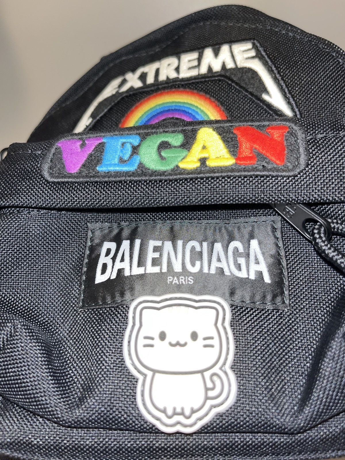 Balenciaga Unisex Extreme Vegan Mini Backpack Size ONE SIZE - 13 Thumbnail