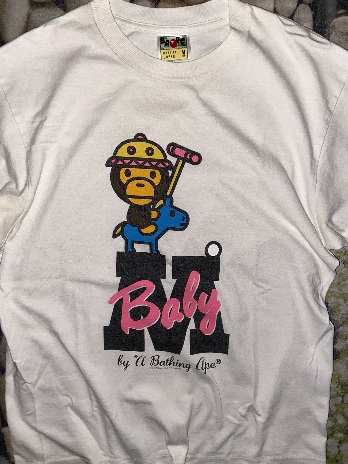 Bape Baby Milo Polo Tee Size US M / EU 48-50 / 2 - 4 Thumbnail