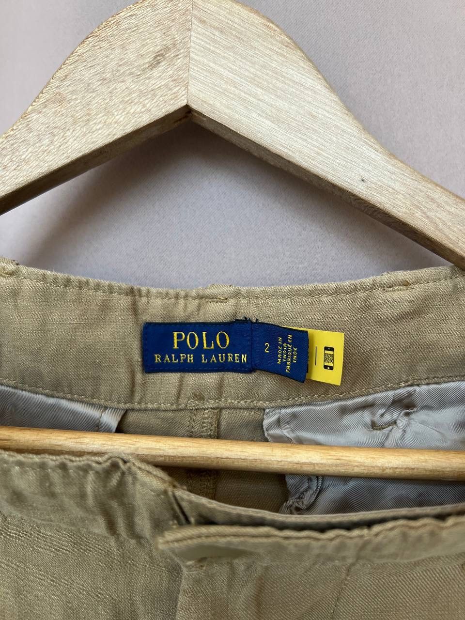 Polo Ralph Lauren Polo Ralph Lauren Silk-Linen Cargo Pants Womens Size 2 or S Size 26" / US 2 / IT 38 - 11 Thumbnail