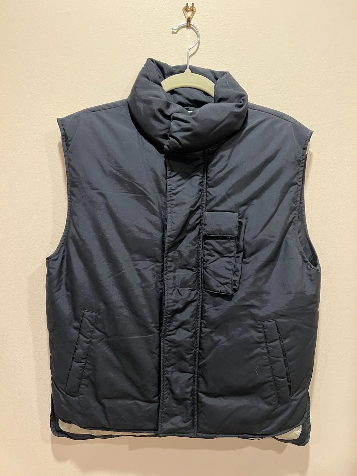 Other DNA Easyway Italy Mens Puffer Navy Blue Down Filled Small Size S / US 4 / IT 40 - 1 Thumbnail