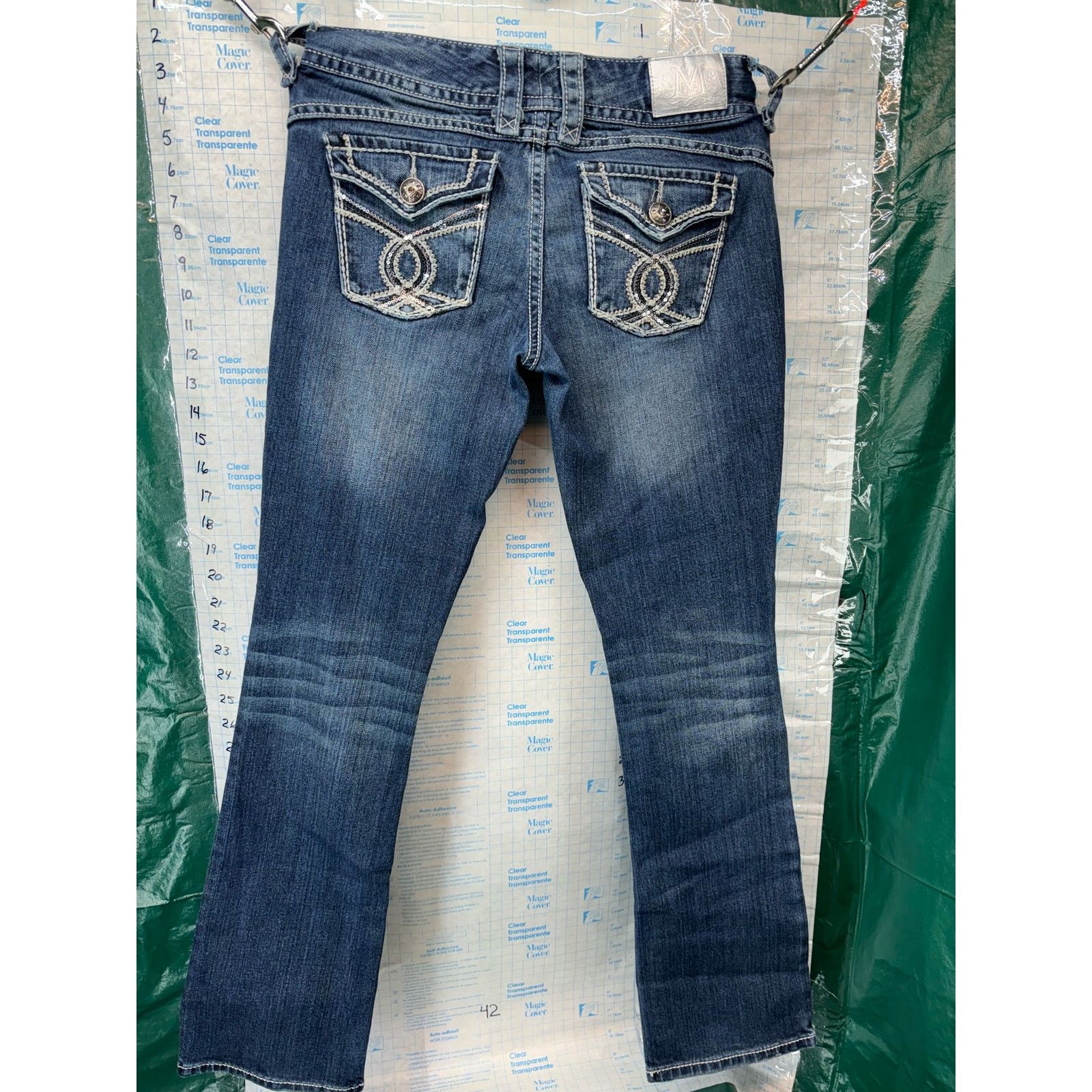& Other Stories Maurices Premium Jeans 5/6 Reg Distressed Flap Pockets Size 28" / US 6 / IT 42 - 5 Thumbnail