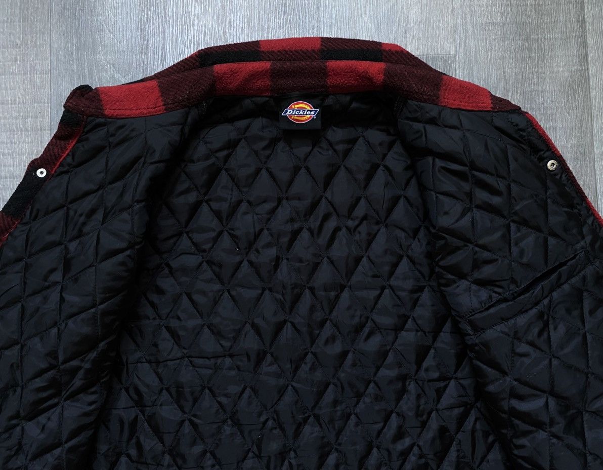 Dickies Insulated Plaid Checkered Fleece Overshirt Jacket Streetwear Size US L / EU 52-54 / 3 - 19 Thumbnail
