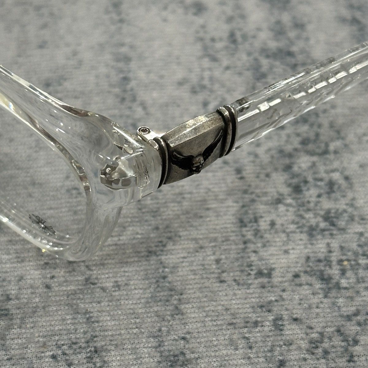 Chrome Hearts CHROME HEARTS WELL HELL YEAH CRYSTAL EYEGLASSES Size ONE SIZE - 5 Thumbnail