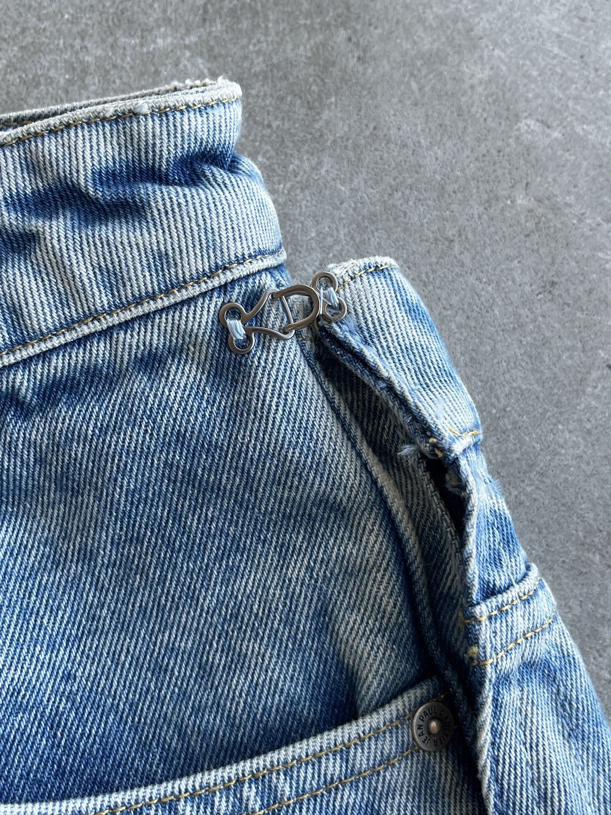 Jean Paul Gaultier Jean Paul Gaultier x Shayne Oliver Fishtail Jeans (unisex) Size US 30 / EU 46 - 15 Thumbnail