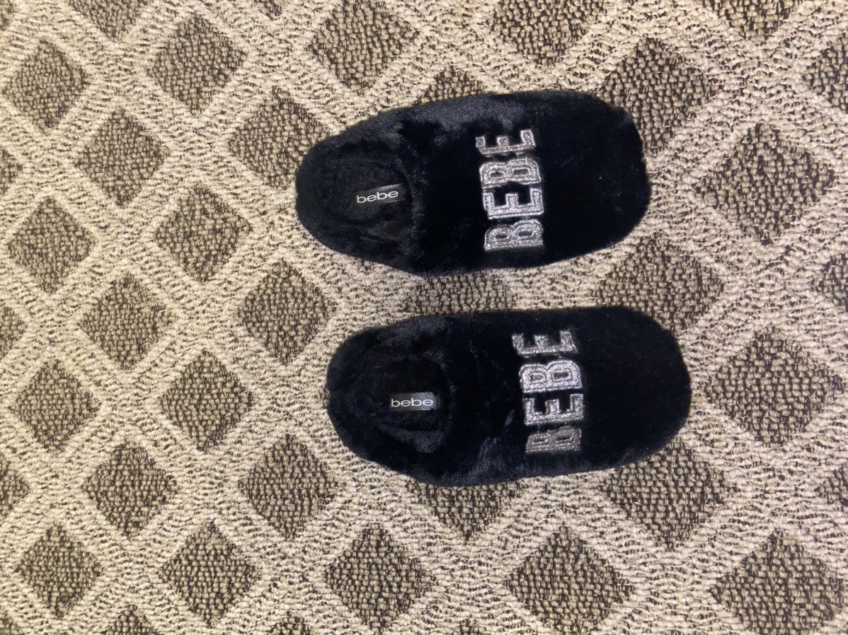 Bebe Bebe black slippers Size US 7 / IT 37 - 2 Thumbnail