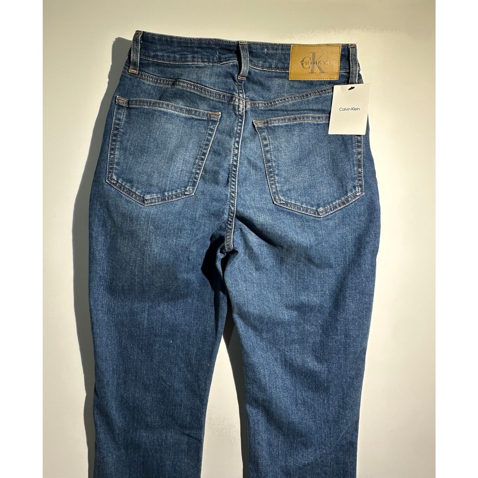 Calvin Klein NavyBlue Calvin Klein Jeans NWT Size29 HighRise skinny Ankle Size 29" - 8 Thumbnail