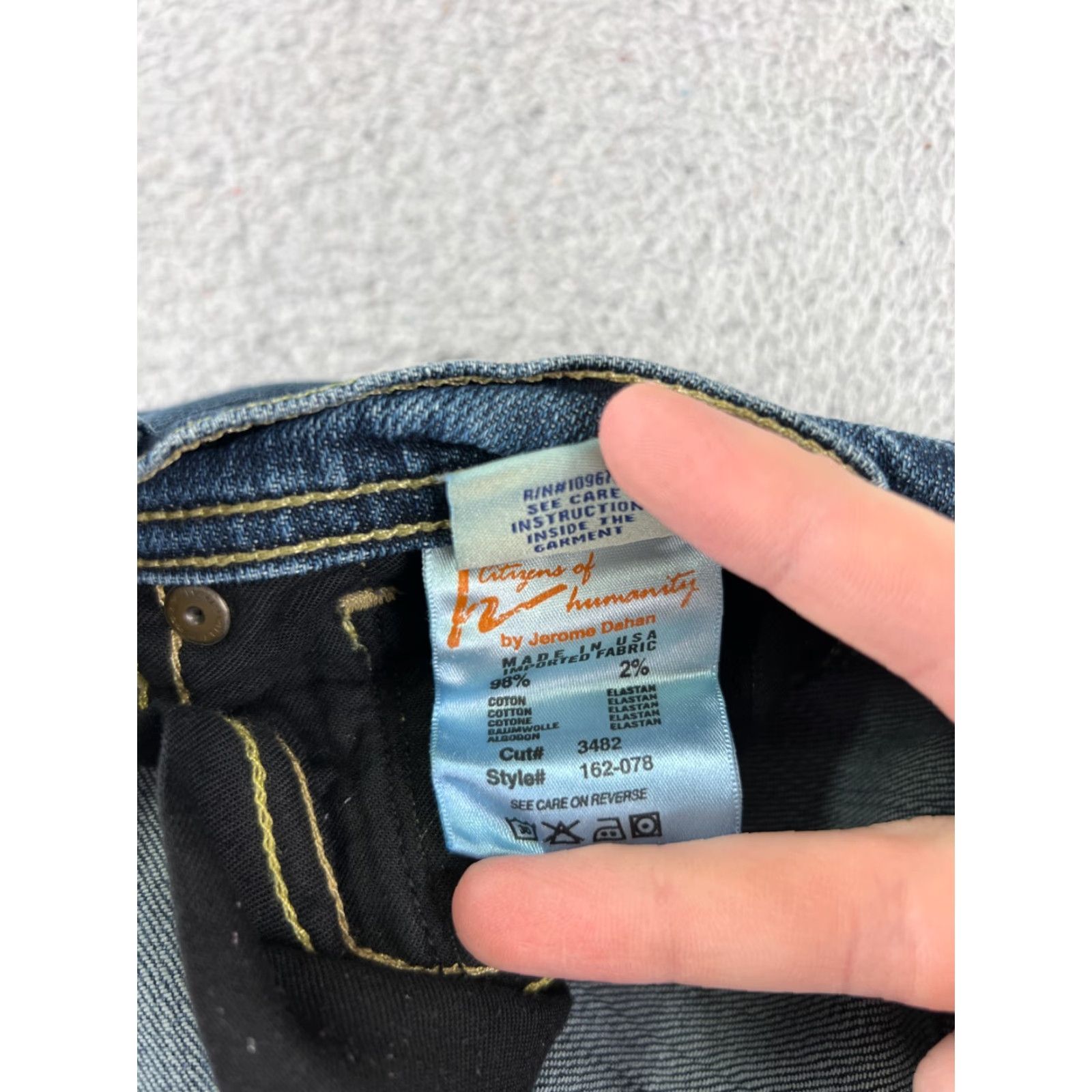 Citizens Of Humanity Citizens Of Humanity Jeans Women 26 Blue Denim Bootcut Kelly Venetian #162 Size 26" / US 2 / IT 38 - 4 Thumbnail